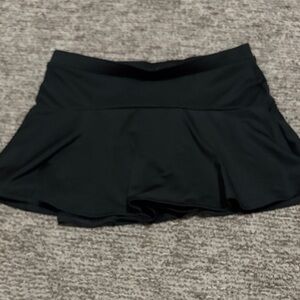 Varsity Black Skort